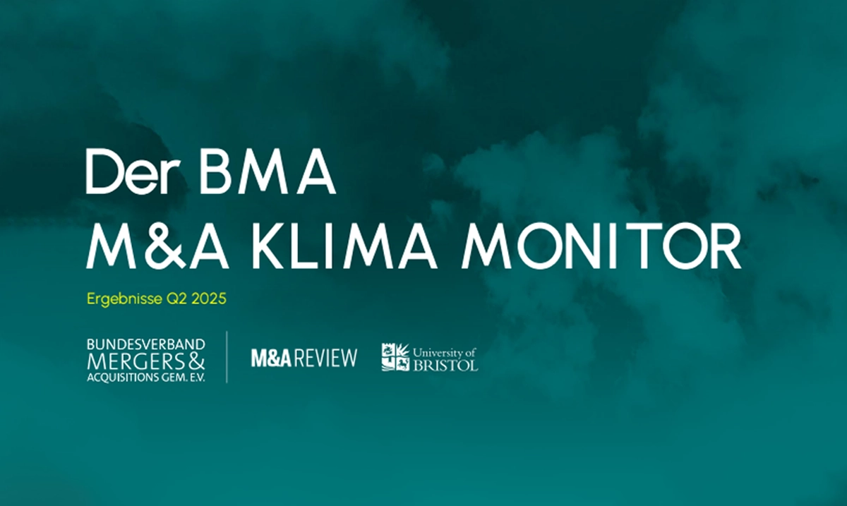 M&A Klima Monitor Q2 2025 published in M&A Review