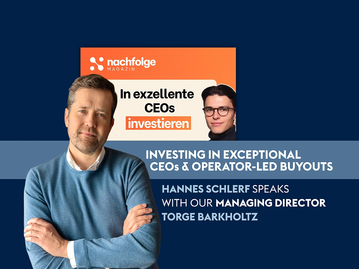 Nachfolge Magazin: Novastone on Investing on Exceptional CEOs